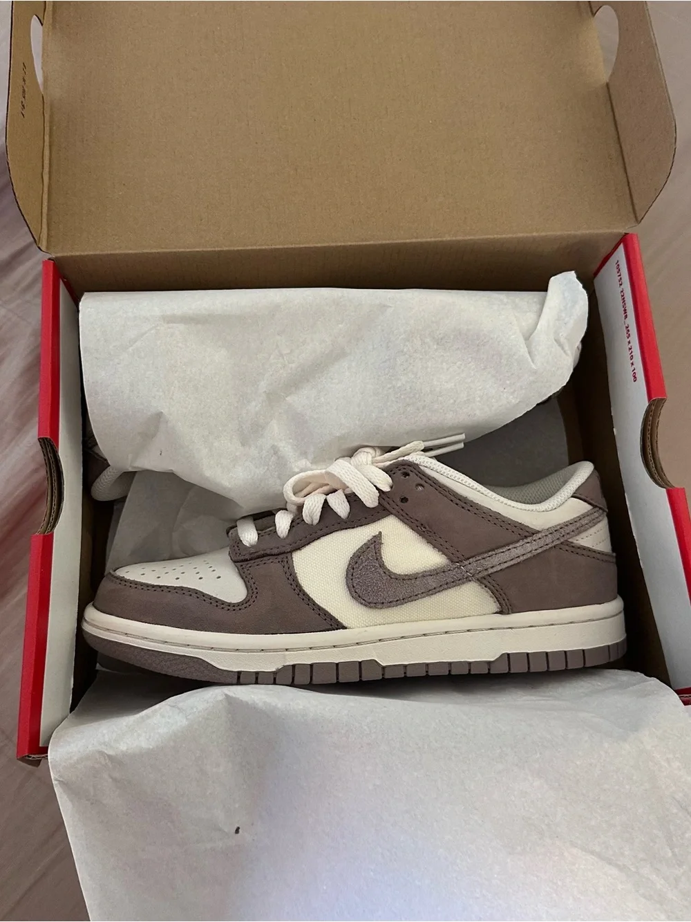 Nike Dunk Low SE (gs) - Pale Ivory/ Taupe Haze - 4Y